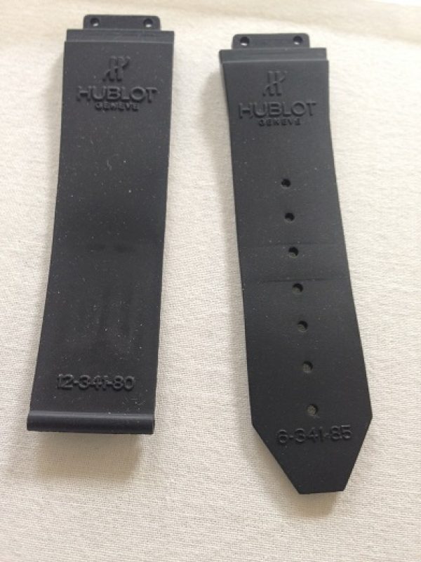 HUBLOT horloge band rubber nieuw / HUBLOT watch strap rubber new –  Horlogerie Amsterdam