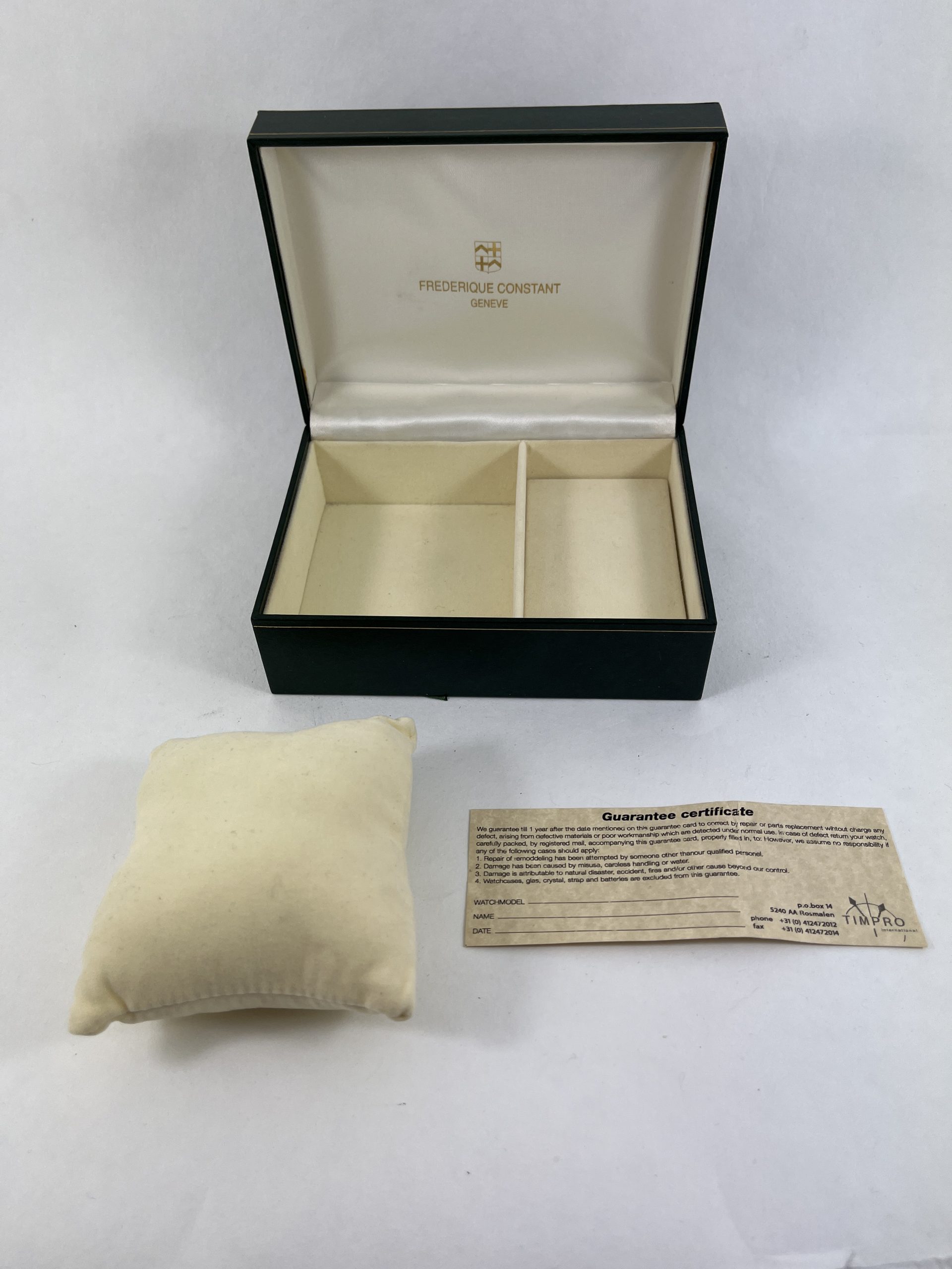 Frederique Constant horloge doos