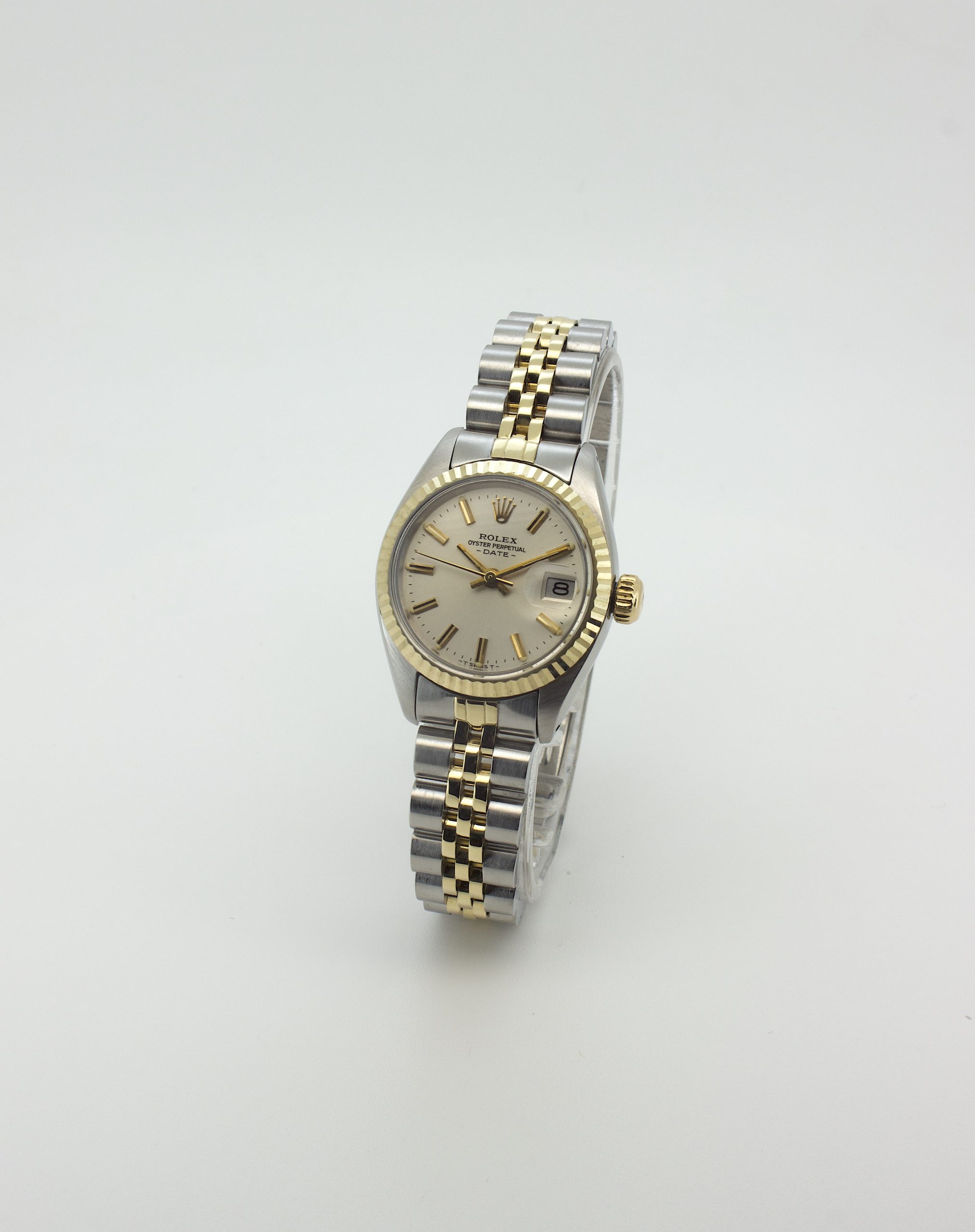 Rolex Lady Date Goud Staal